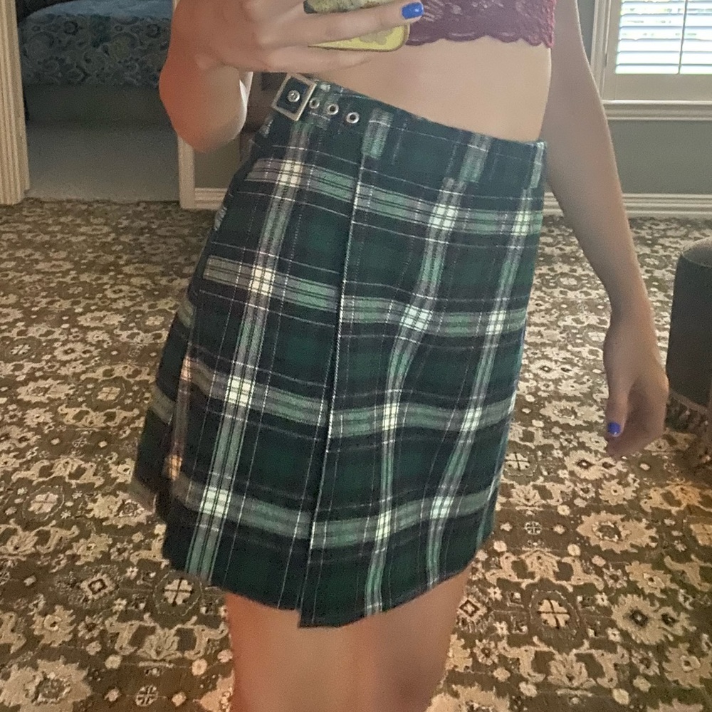 Plaid Skirt
